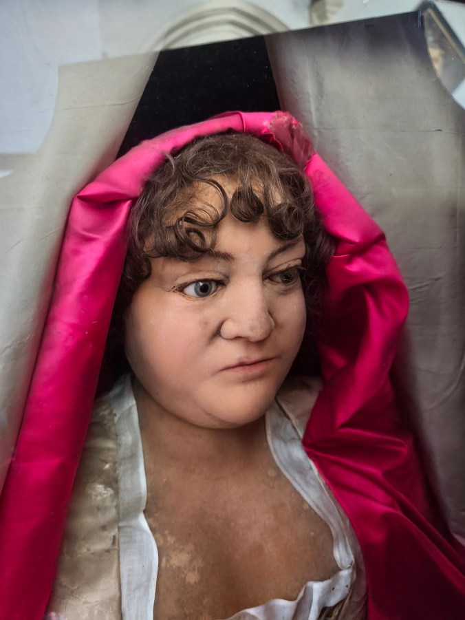 Face to Face with the Uncanny Wax Lady of Stow Bardolph